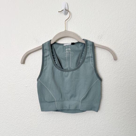[AYBL] Teal Seamless Reflex Sports Bra & Legging Matching Set Size Small S - Picture 4 of 16